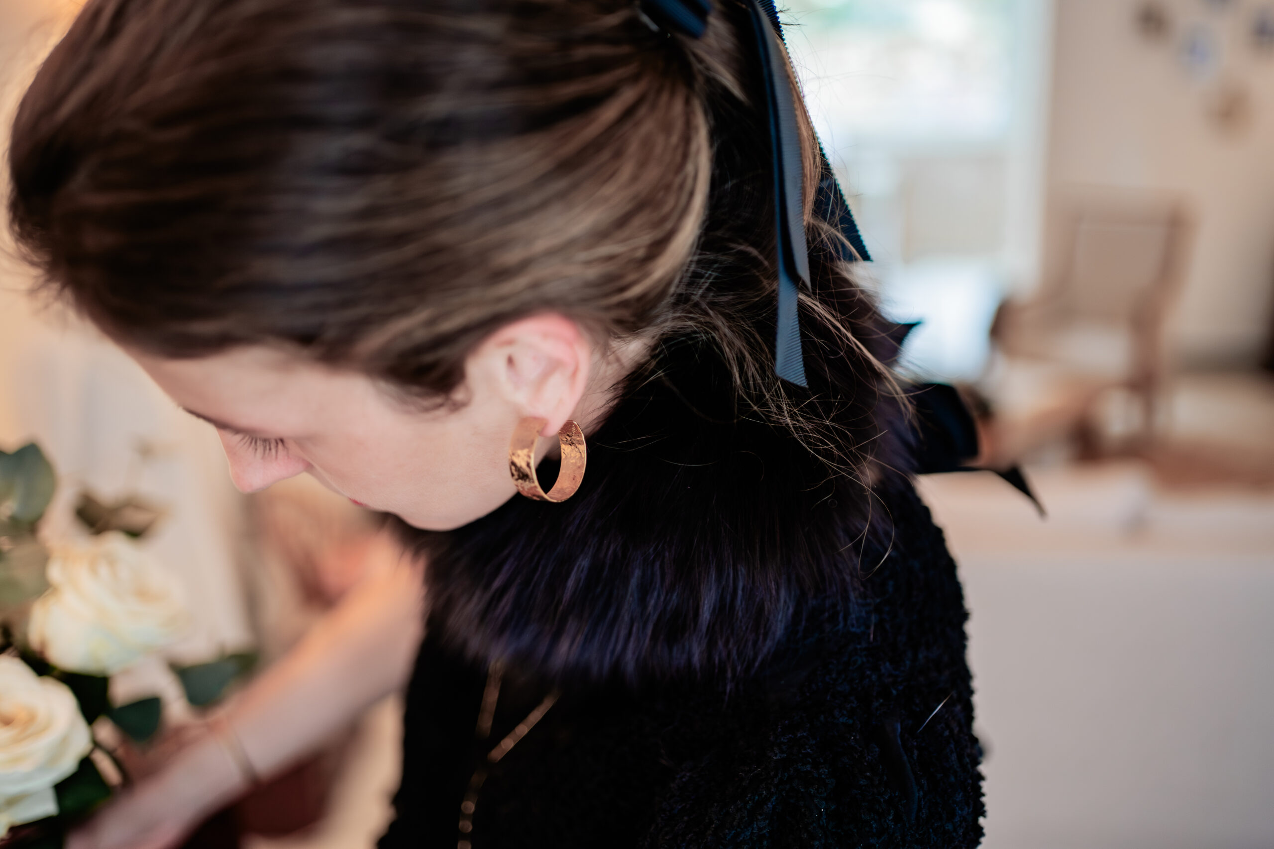 le tour de cou en fourrure by ML renard brun