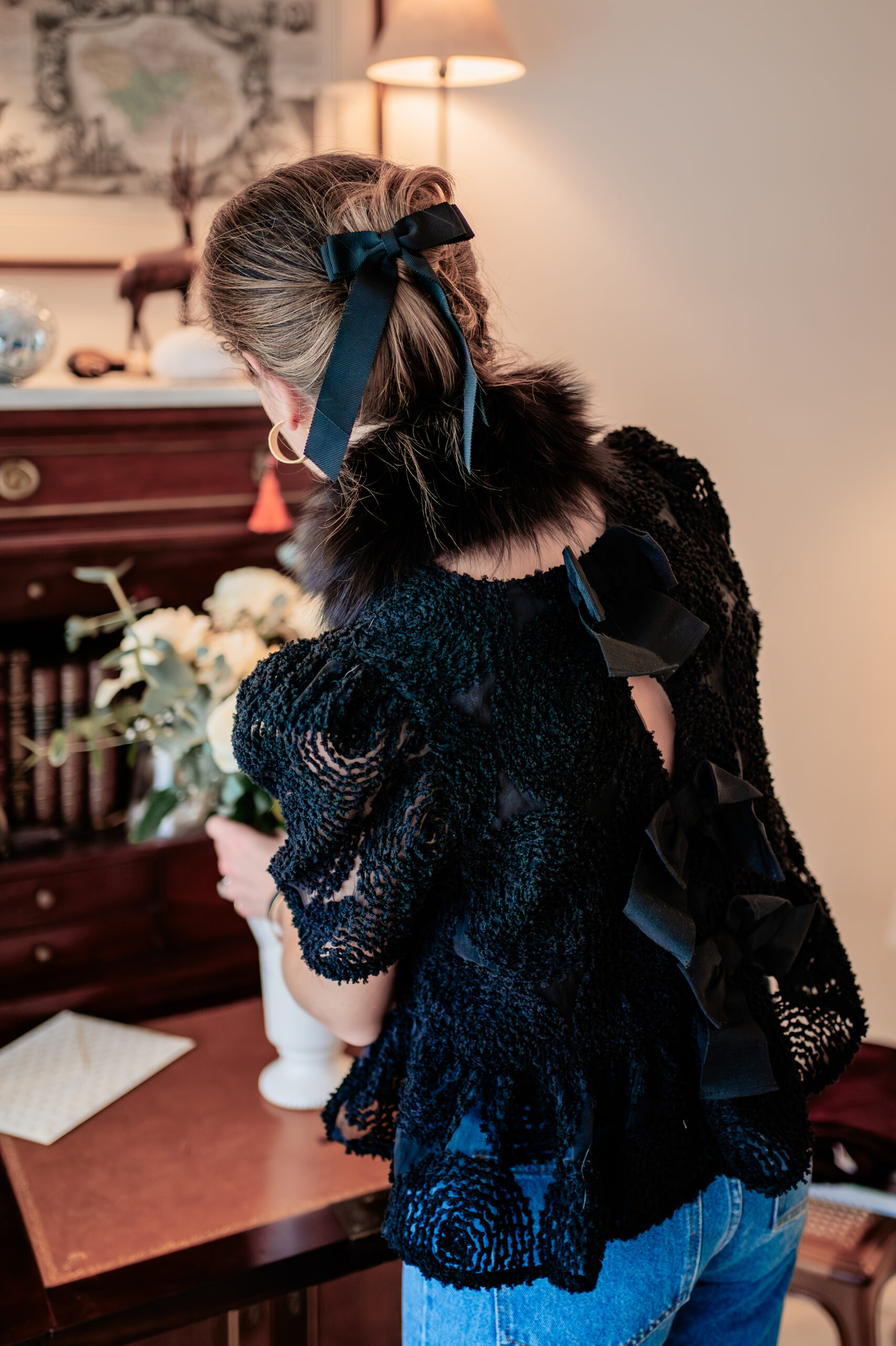 le tour de cou en fourrure by ML renard brun