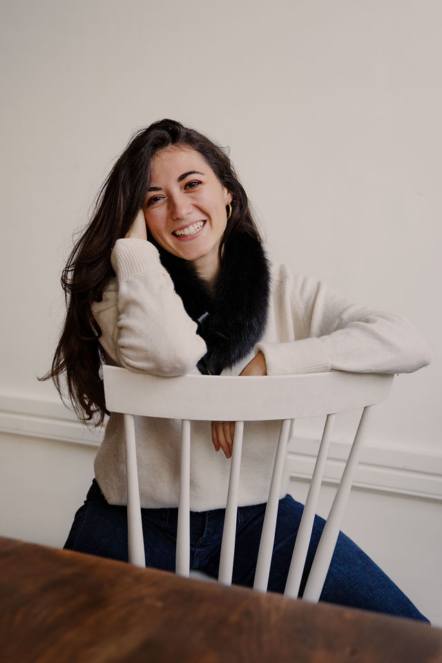 petit col en fourrure renard noir