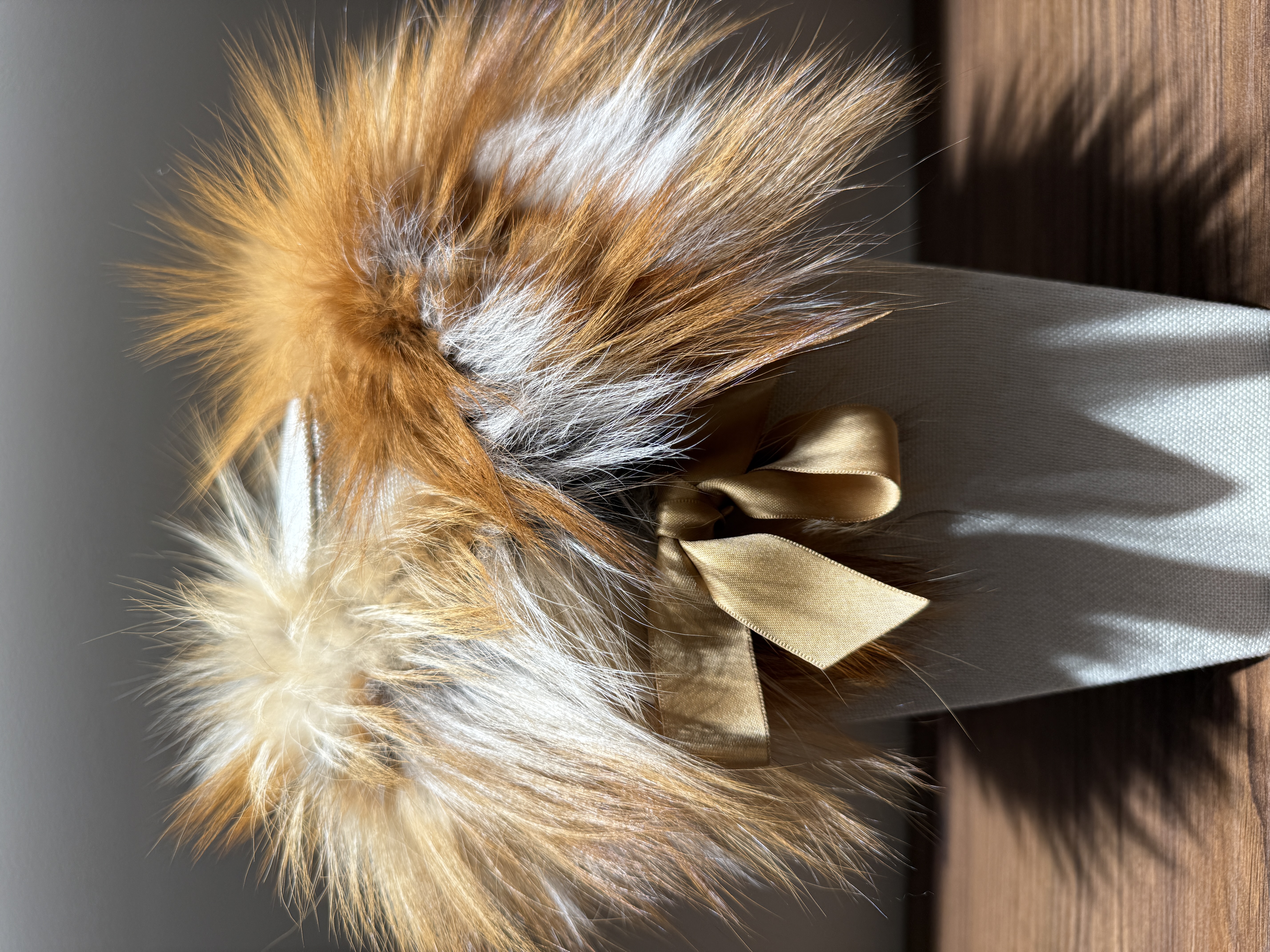 COL RENARD ROUQUIN à poils longs