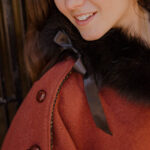 cape laurha unique brotteaux brioché lurex doré coté c-rouille