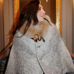 cape champagne tigré beige