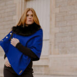 cape unique bleu électrique