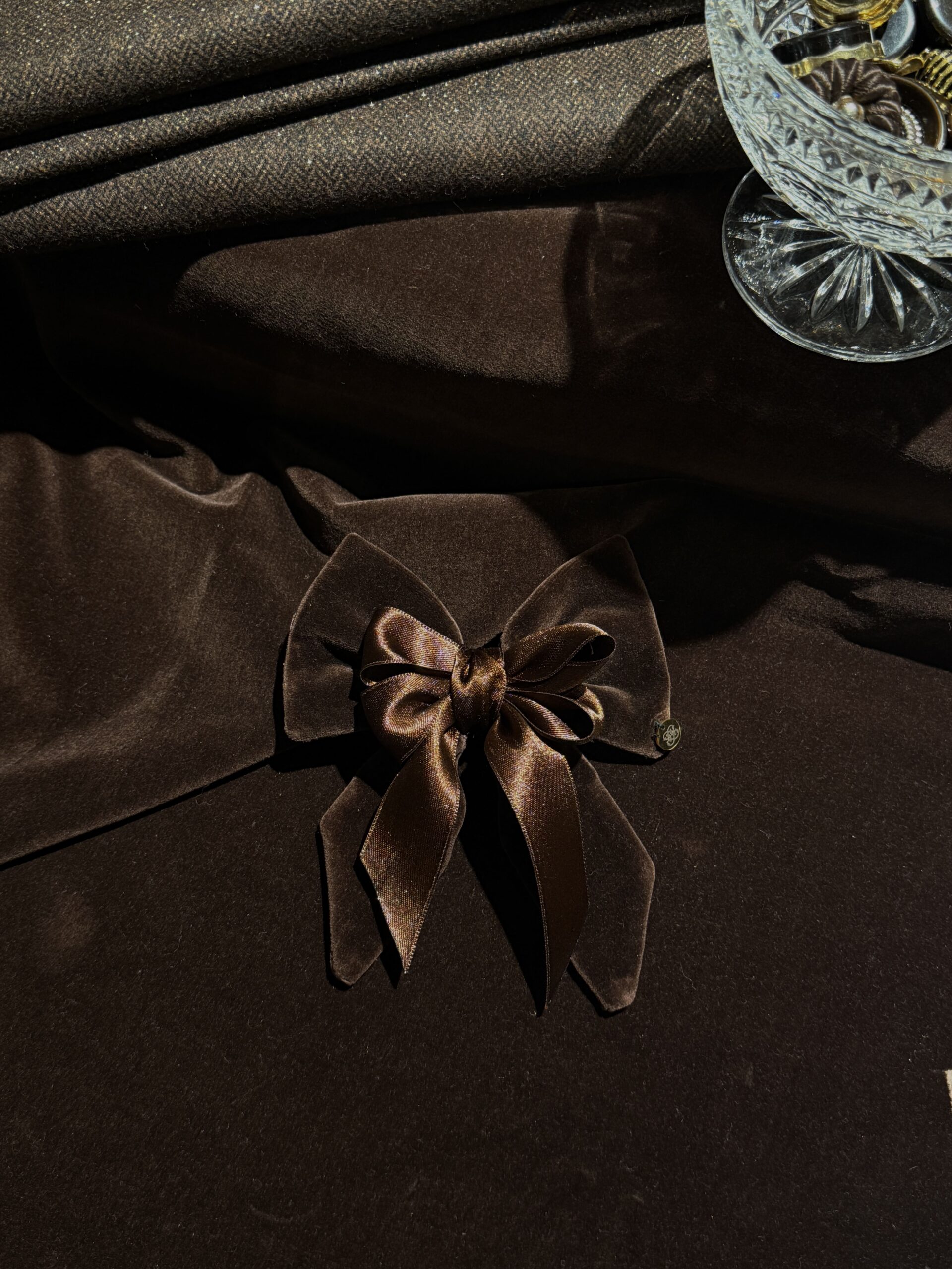 les noeuds velours et noeud et satin