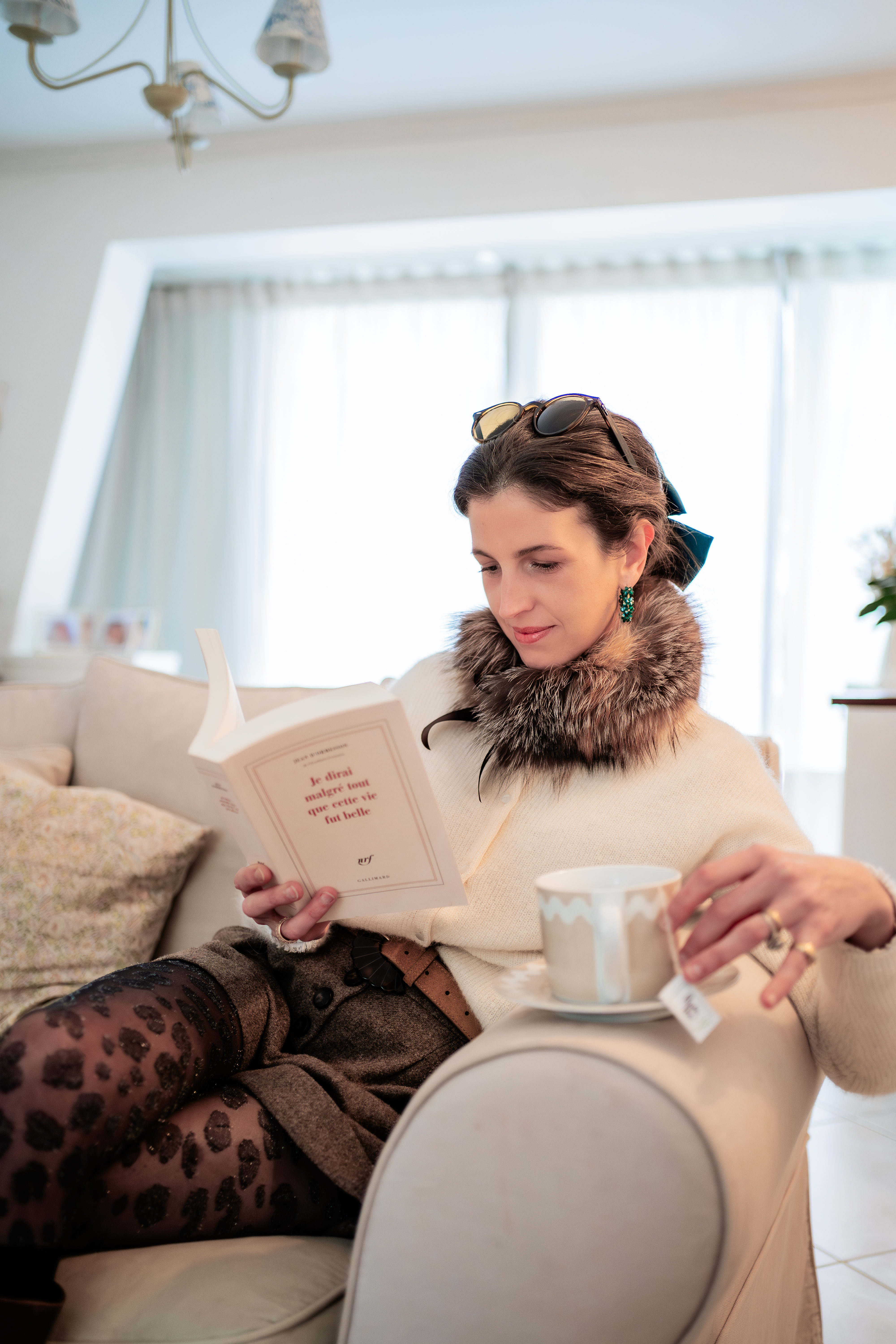 Le tour de cou Torrent fourrure de renard