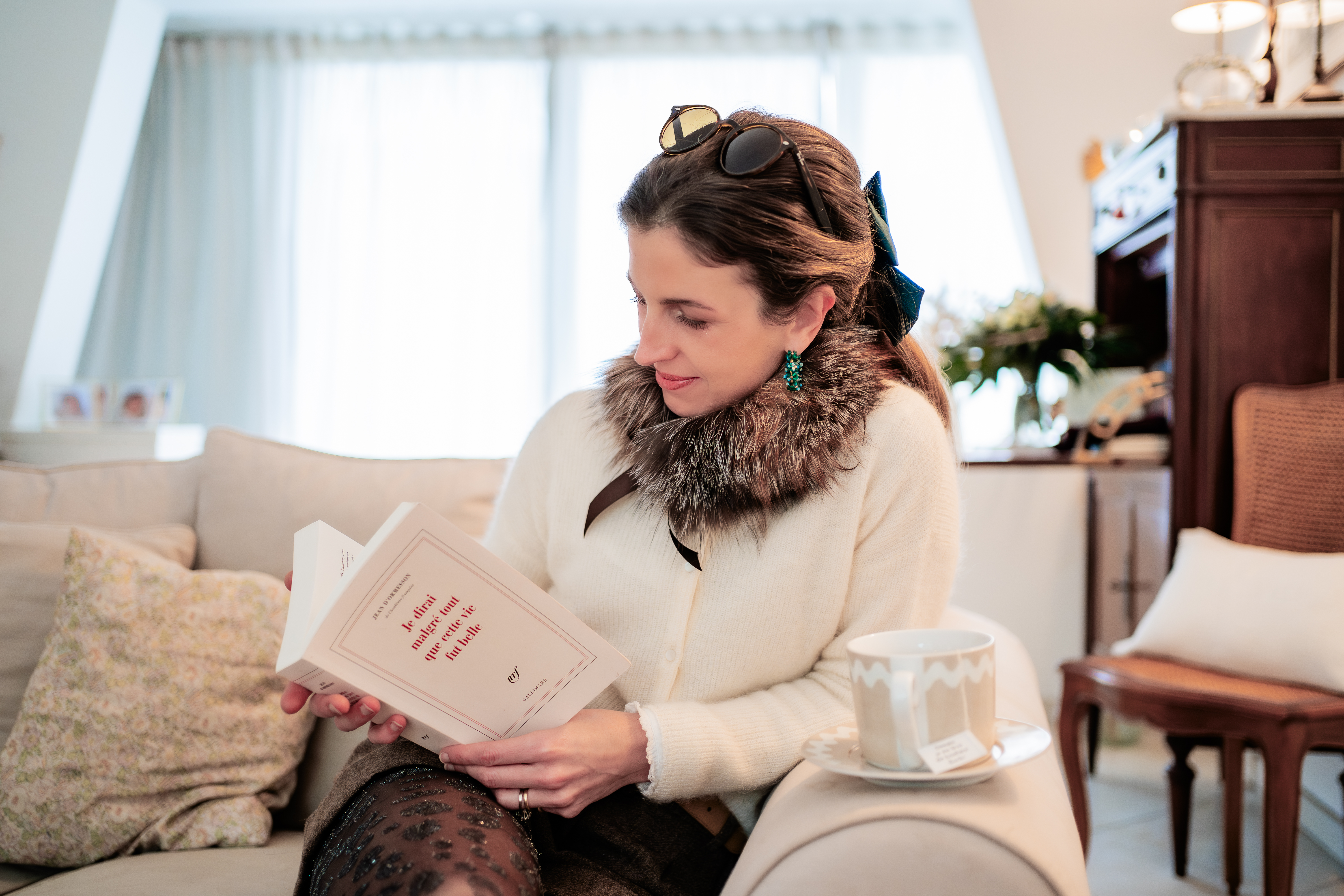 Le tour de cou Torrent fourrure de renard