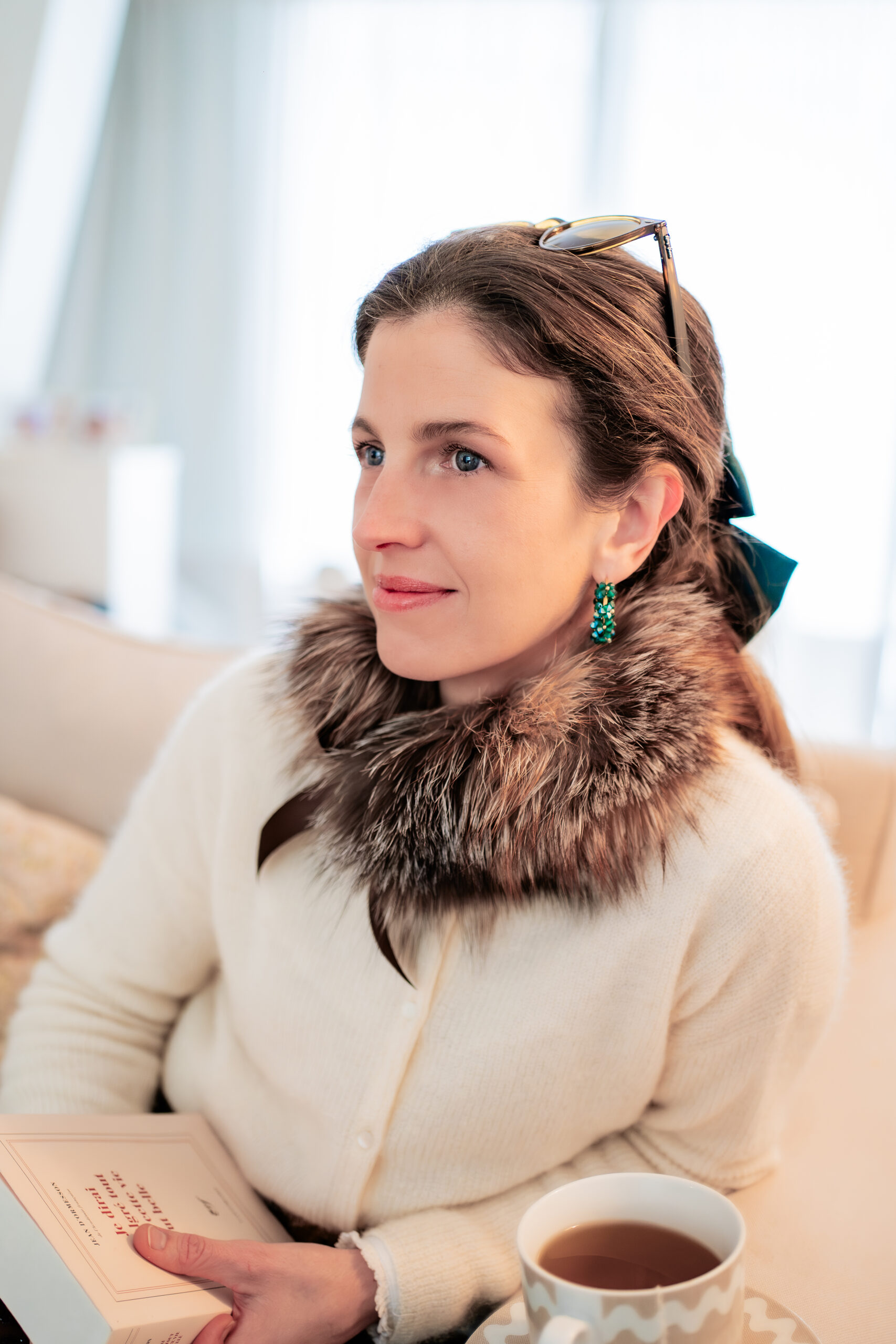 Le tour de cou Torrent fourrure de renard