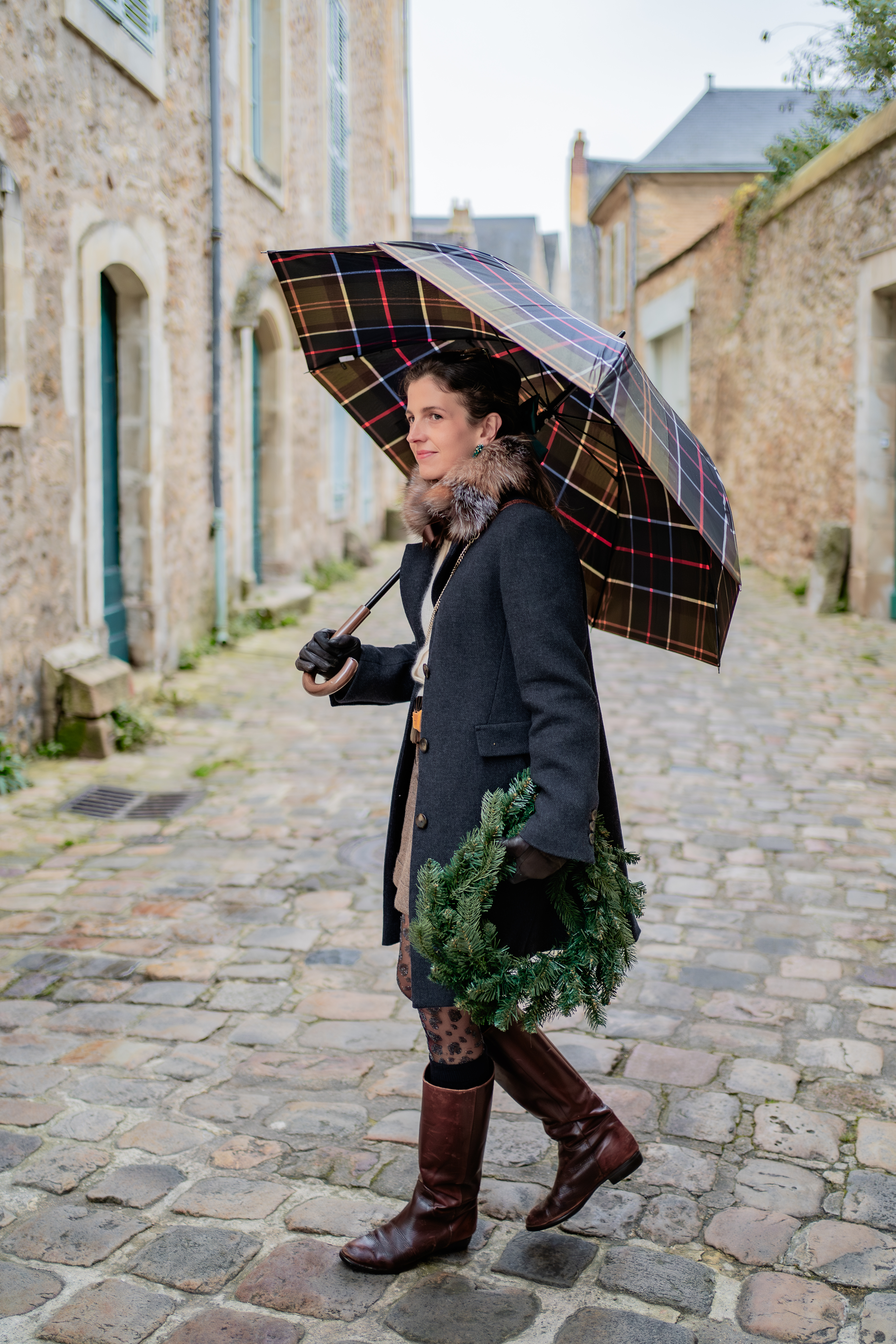 Le tour de cou Torrent fourrure de renard